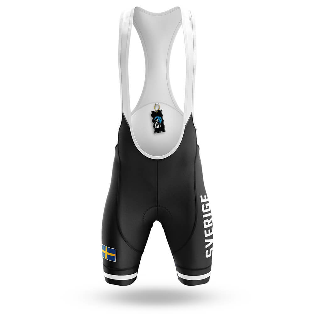 Sverige S5 Black - Men's Cycling Kit-Bibs Only-Global Cycling Gear