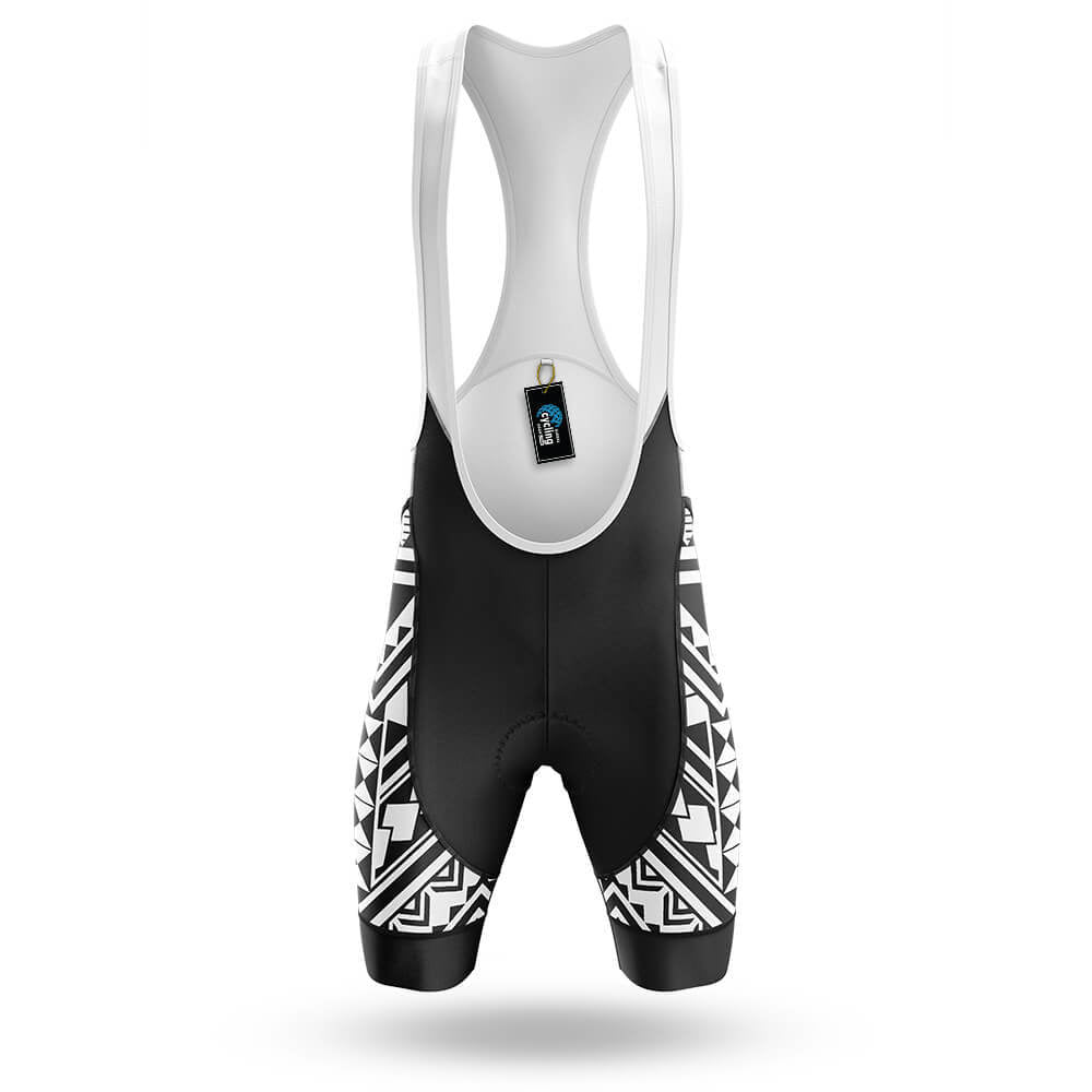 Polynesian Maori Tattoo - Men's Cycling Kit-Bibs Only-Global Cycling Gear