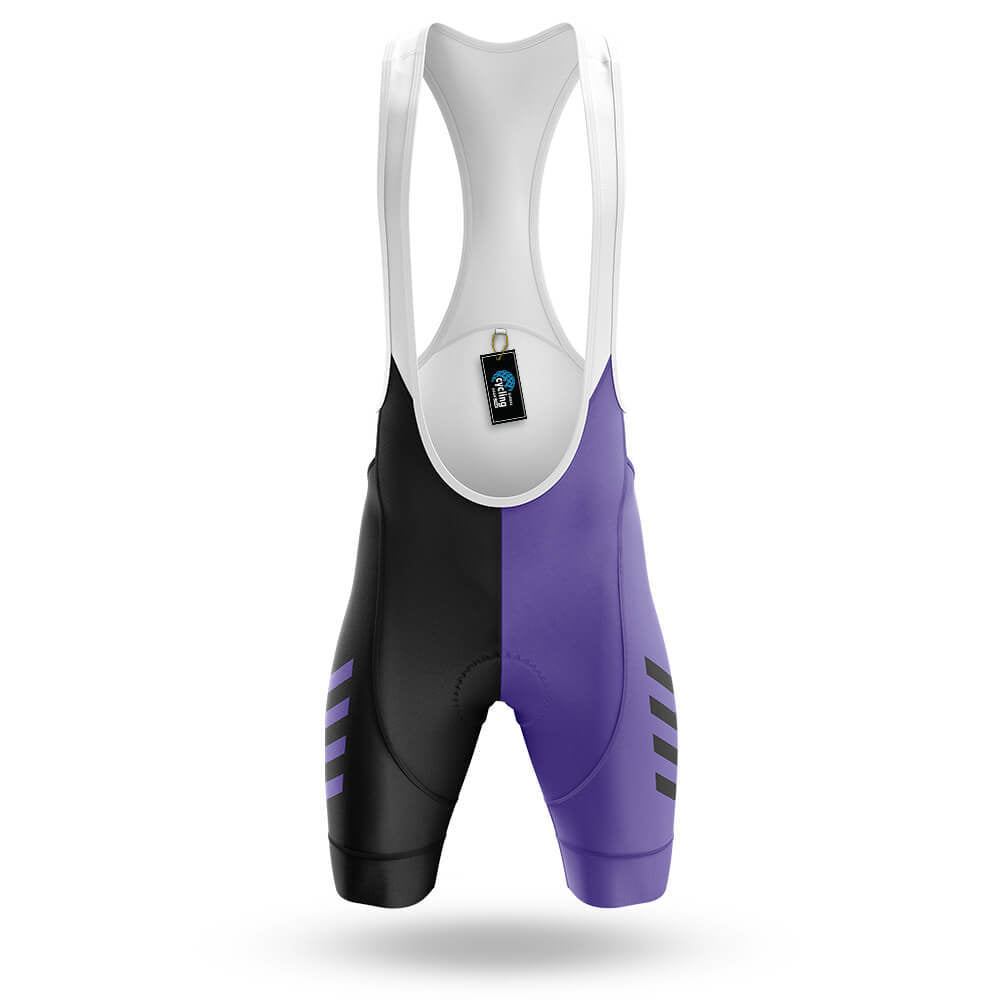 Violet Black - Men's Cycling Kit-Bibs Only-Global Cycling Gear