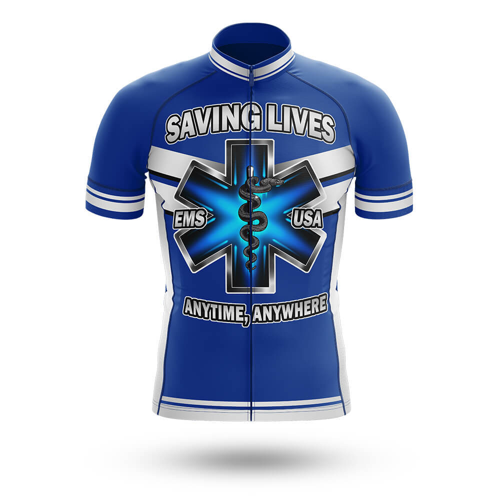 EMS - Saving Lives - Men's Cycling Kit-Jersey Only-Global Cycling Gear