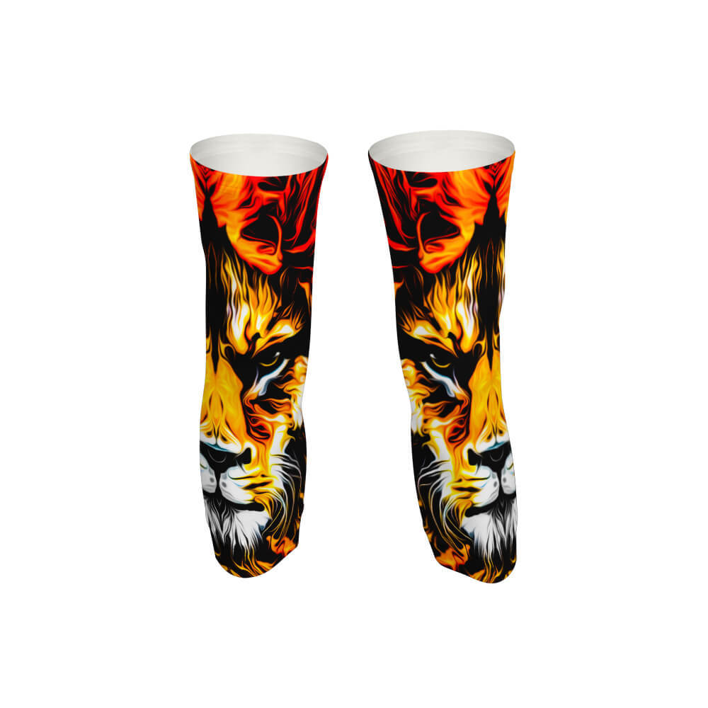 Lion - Arm And Leg Sleeves-S-Global Cycling Gear