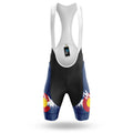 Colorado Flag Mountain - Men's Cycling Kit-Bibs Only-Global Cycling Gear