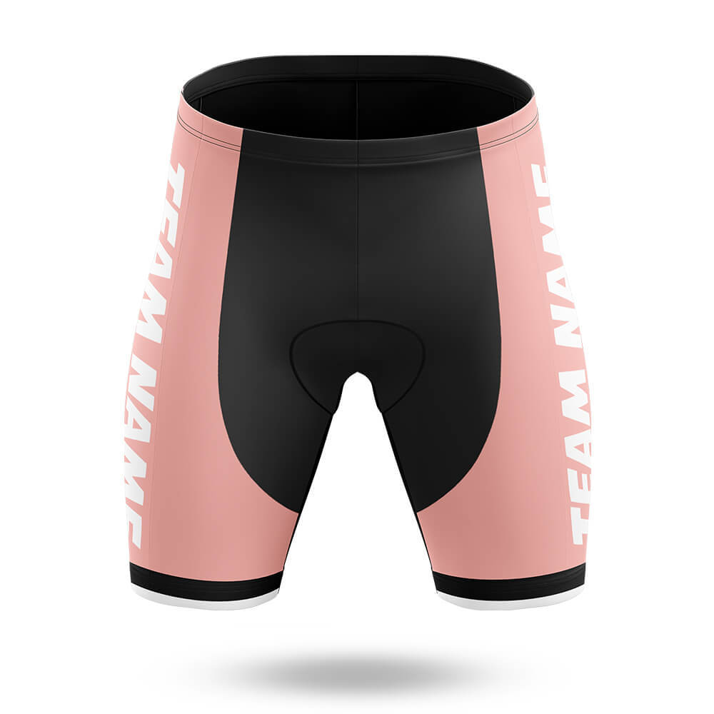 Custom Team Name V3 Pink - Women's Cycling Kit-Shorts Only-Global Cycling Gear