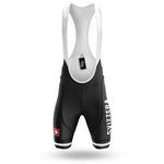 Svizzera S5 Black - Men's Cycling Kit-Bibs Only-Global Cycling Gear