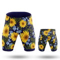 Sunflower - Women's Cycling Kit-Bike Shorts-Global Cycling Gear