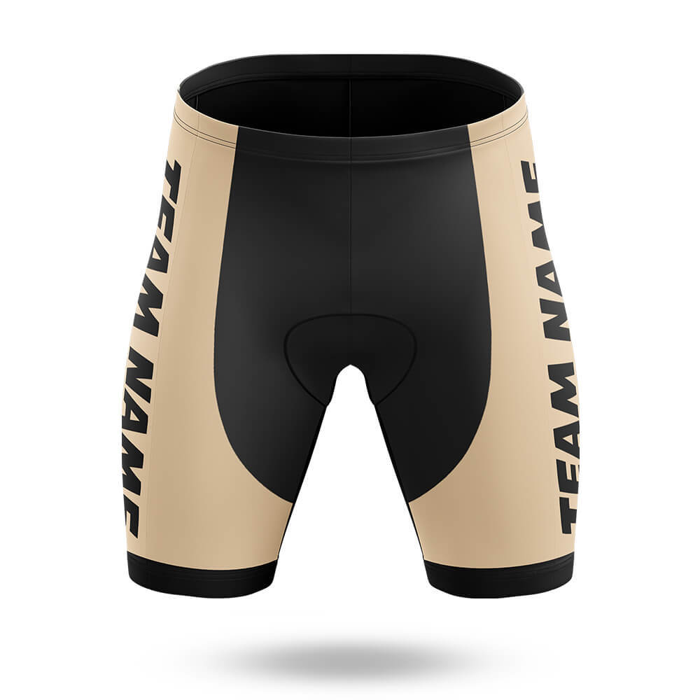 Custom Team Name M1 Brown - Women's Cycling Kit-Shorts Only-Global Cycling Gear