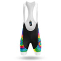 Hippie Tie Dye - Men's Cycling Kit-Bibs Only-Global Cycling Gear