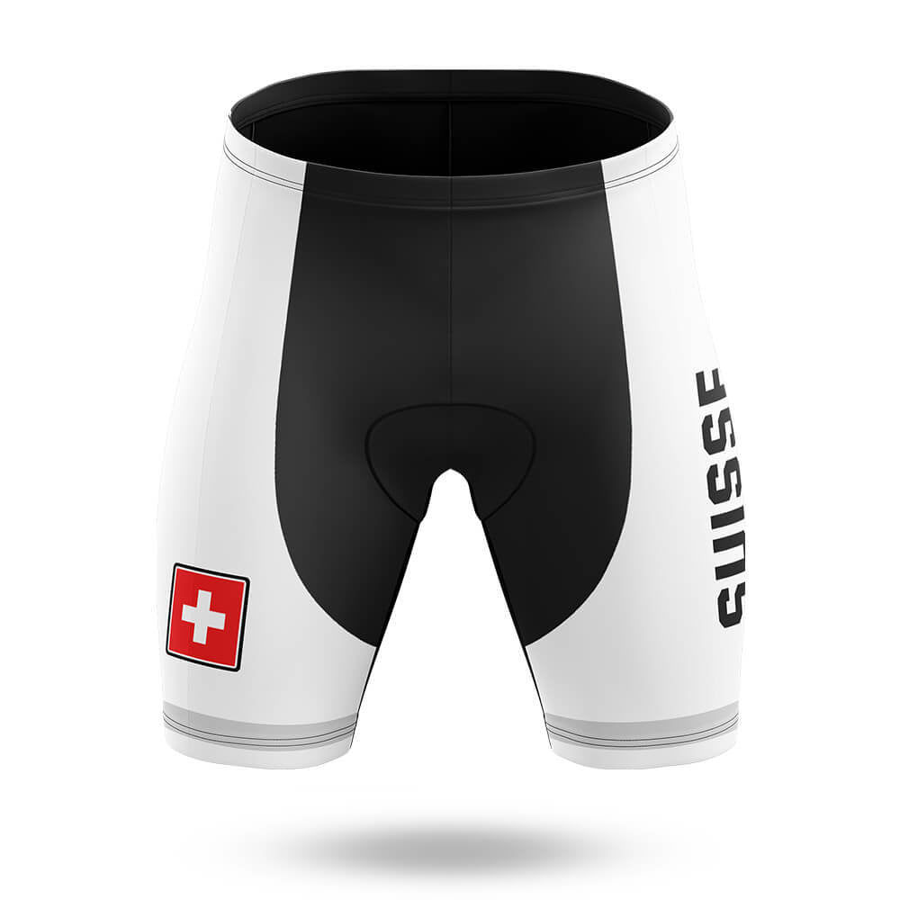 Suisse S5 White - Women - Cycling Kit-Shorts Only-Global Cycling Gear