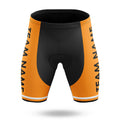 Custom Team Name M7 Orange - Women's Cycling Kit-Shorts Only-Global Cycling Gear