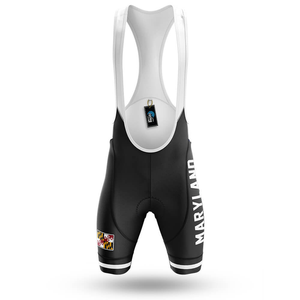 Maryland S4 Black - Men's Cycling Kit-Bibs Only-Global Cycling Gear