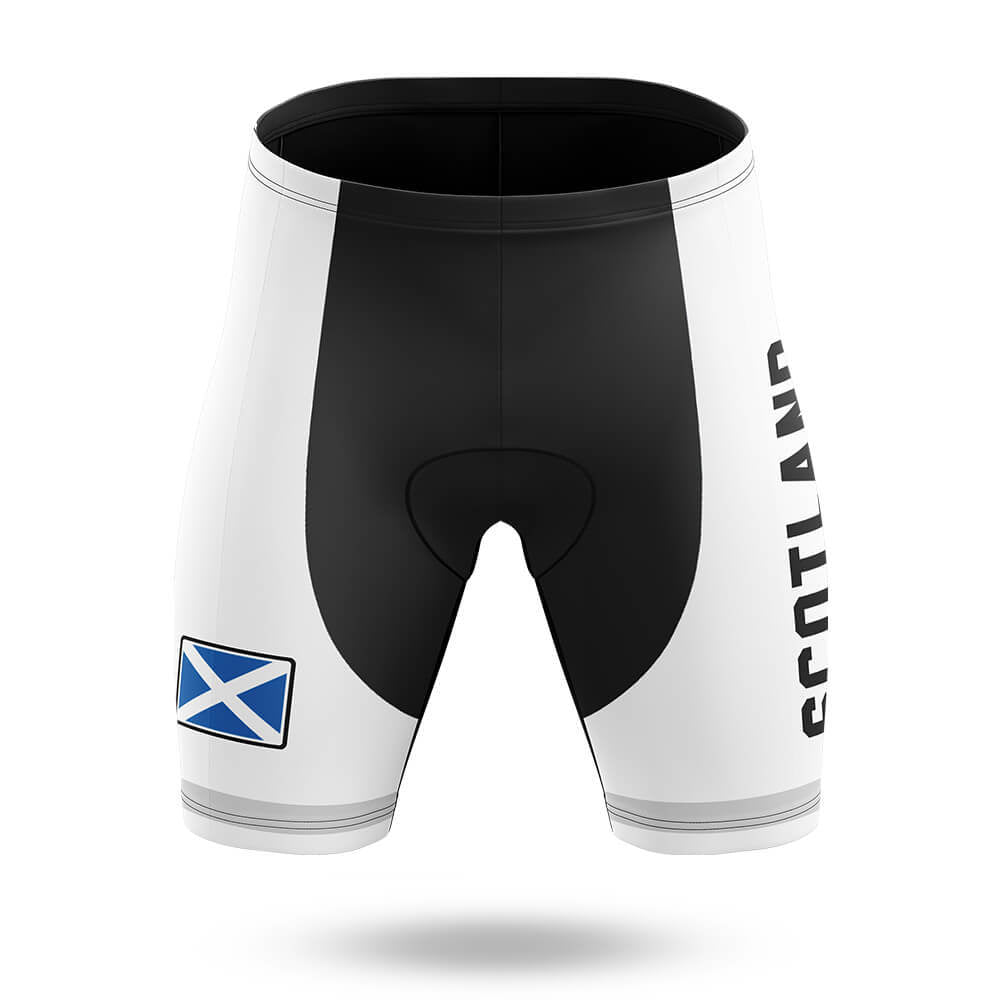 Scotland S5 White - Women - Cycling Kit-Shorts Only-Global Cycling Gear