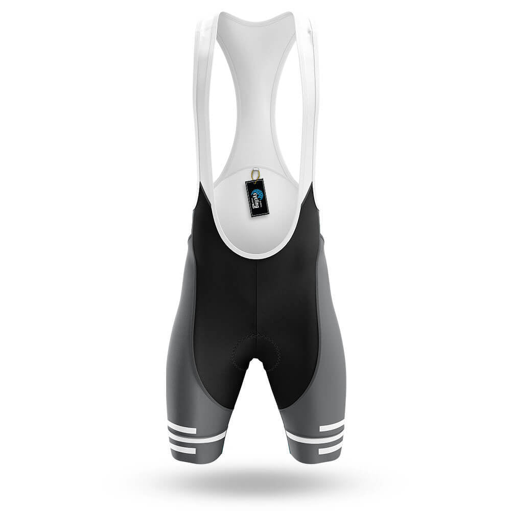 I'm Into Fitness - Grey - Men's Cycling Kit-Bibs Only-Global Cycling Gear