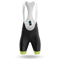 Black Lime Green - Men's Cycling Kit-Bibs Only-Global Cycling Gear