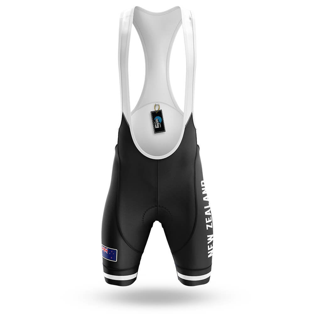 New Zealand S5 Black - Men's Cycling Kit-Bibs Only-Global Cycling Gear