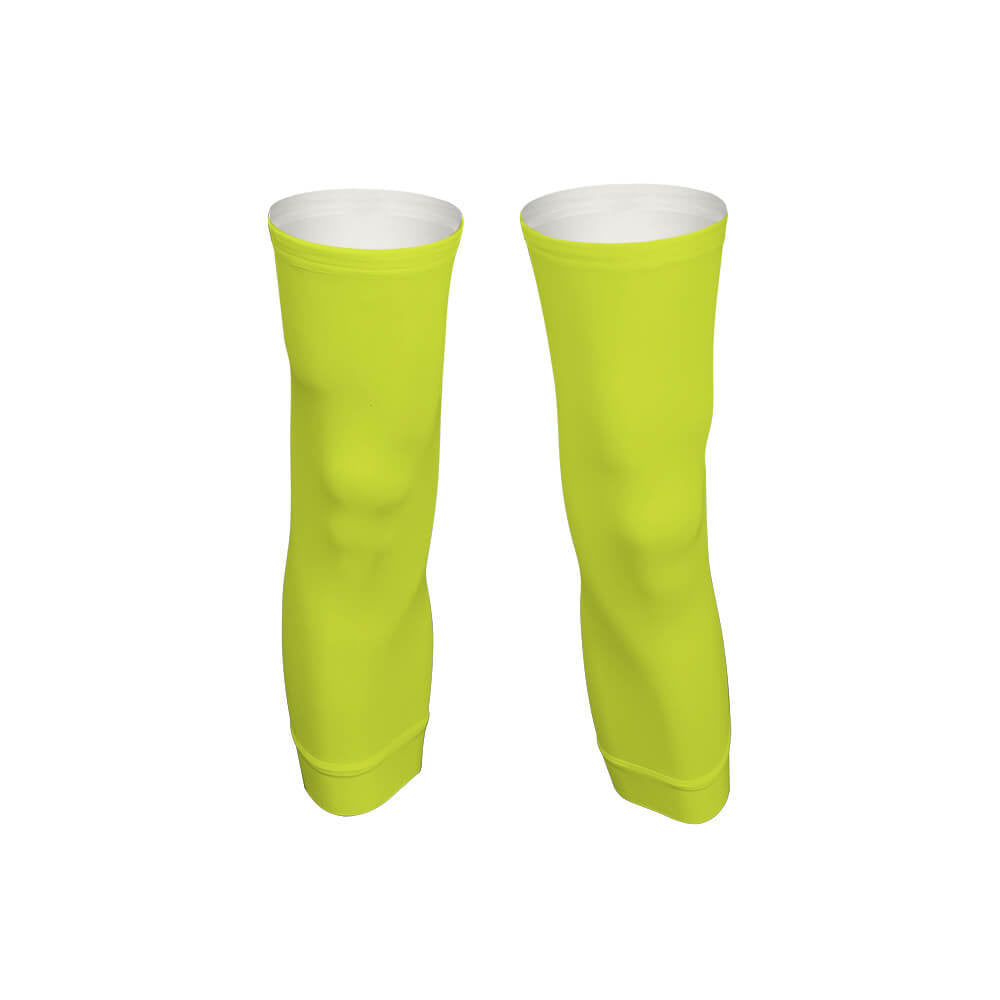 Lime Green - Arm And Leg Sleeves-S-Global Cycling Gear