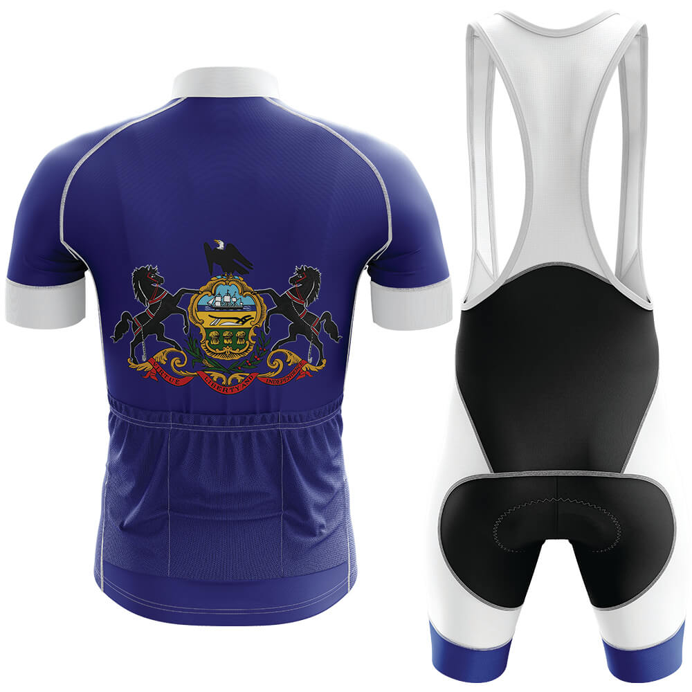 Pennsylvania Men's Cycling Kit-Jersey + Bibs-Global Cycling Gear