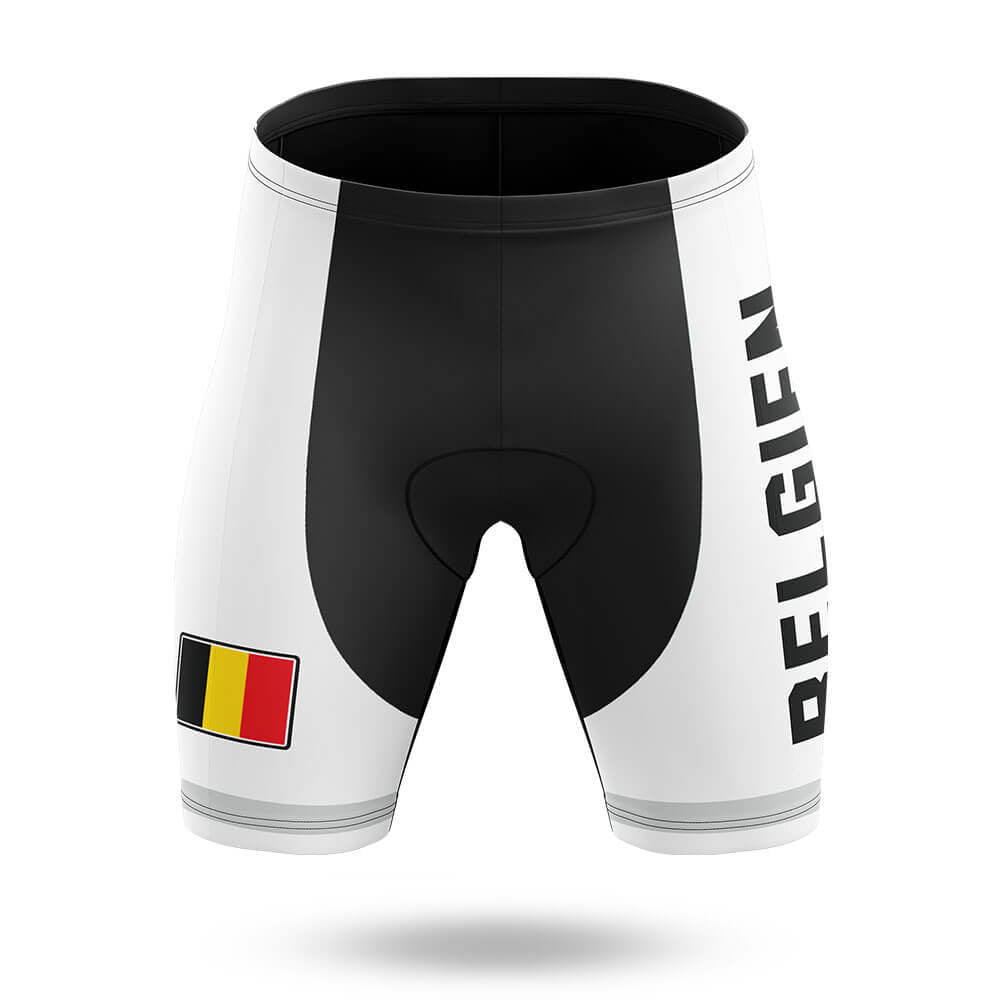 Belgien S5 White - Women - Cycling Kit-Shorts Only-Global Cycling Gear