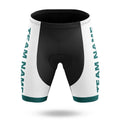 Custom Team Name M2 Green - Women's Cycling Kit-Shorts Only-Global Cycling Gear