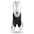 Suisse S5 White - Men's Cycling Kit-Bibs Only-Global Cycling Gear