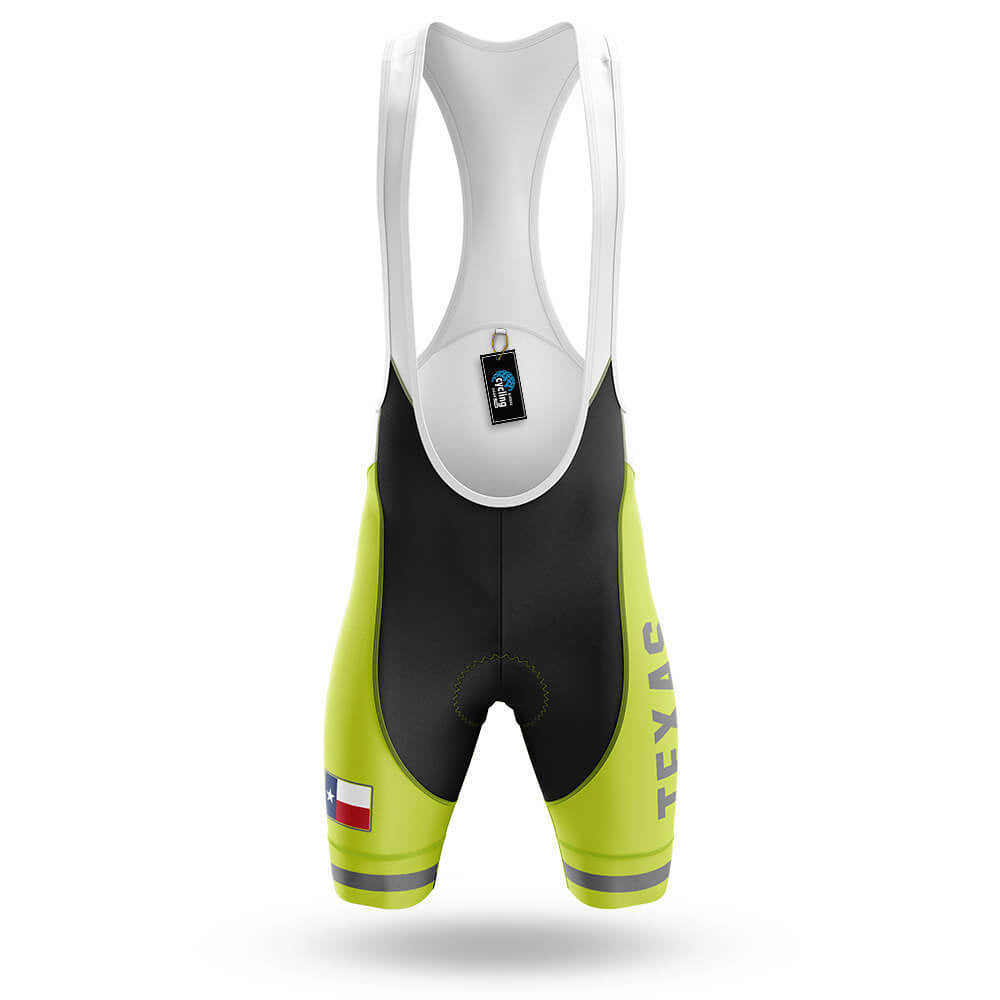 Texas S4 Lime Green - Men's Cycling Kit-Bibs Only-Global Cycling Gear