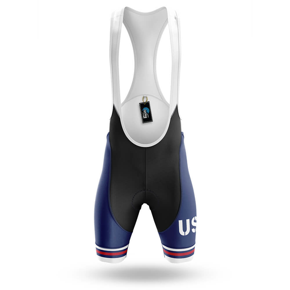 USA Flag - Men's Cycling Kit-Bibs Only-Global Cycling Gear