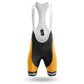 Custom Team Name V20 Yellow - Men's Cycling Kit-Bibs Only-Global Cycling Gear