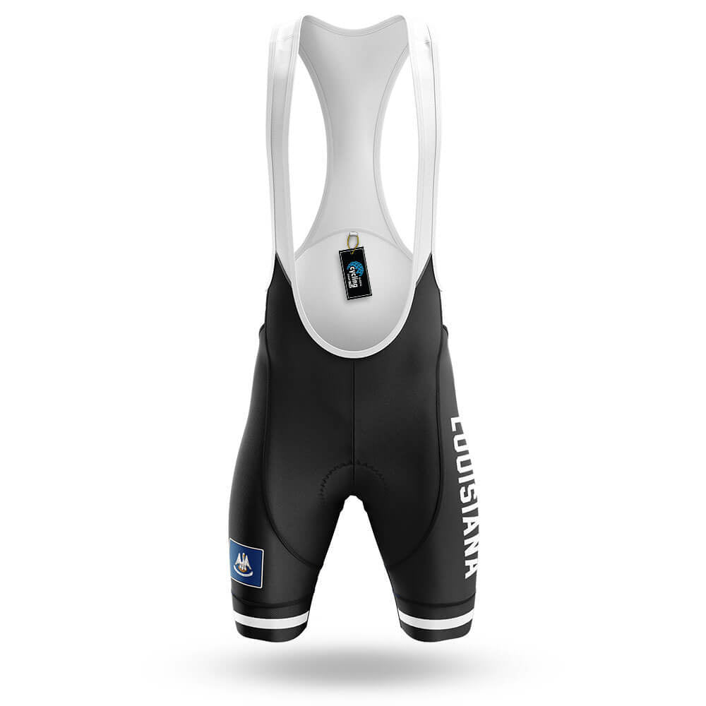 Louisiana S4 Black - Men's Cycling Kit-Bibs Only-Global Cycling Gear