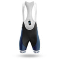 Custom Team Name S4 Navy - Men's Cycling Kit-Bibs Only-Global Cycling Gear