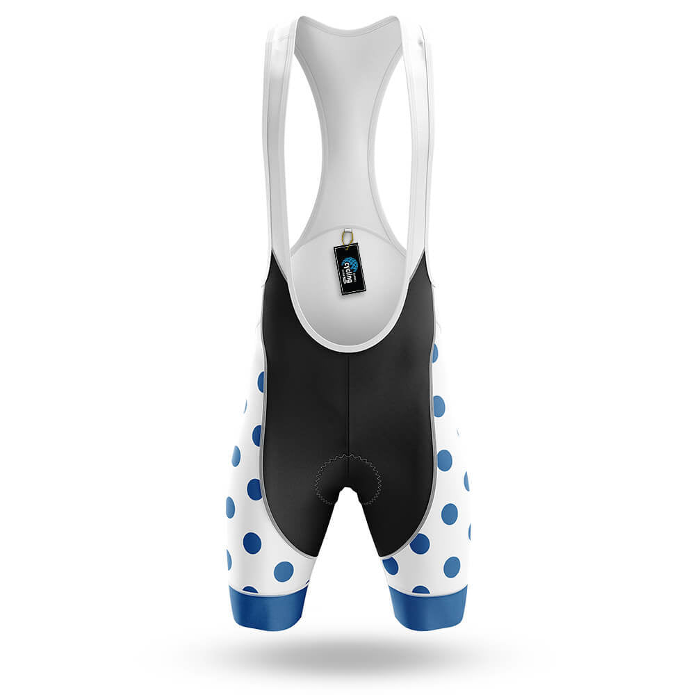 Blue Polka Dot Cycling Jersey - Global Cycling Gear