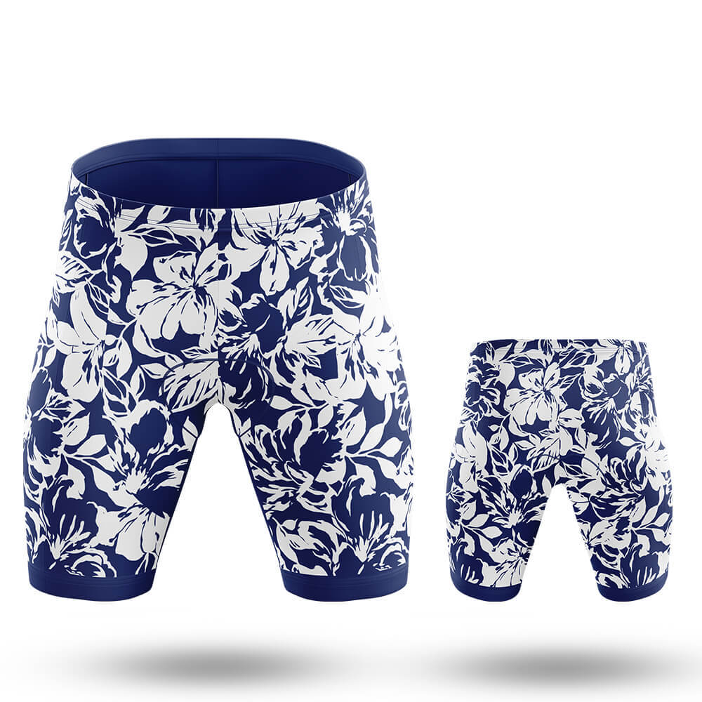 Abstract Floral - Women's Cycling Kit-Bike Shorts-Global Cycling Gear