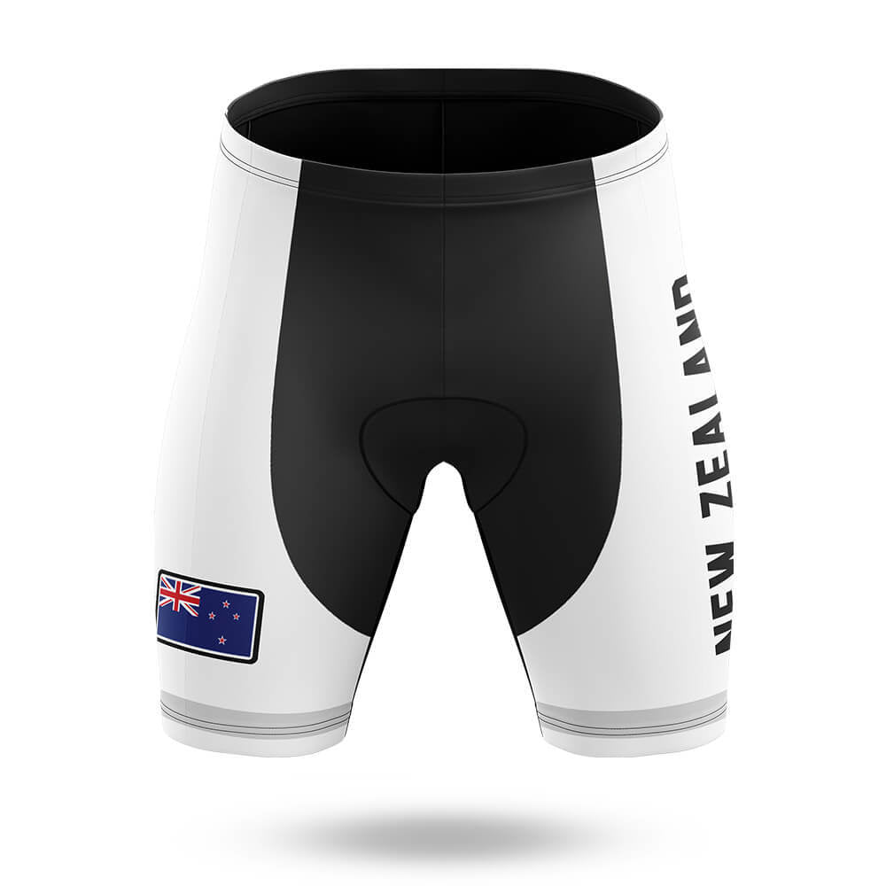 New Zealand S5 White - Women - Cycling Kit-Shorts Only-Global Cycling Gear