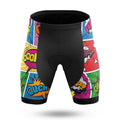 Like A Girl Comic - Women's Cycling Kit-Shorts Only-Global Cycling Gear