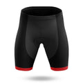 Custom Team Name S1 Red - Women's Cycling Kit-Shorts Only-Global Cycling Gear