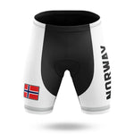 Norway S5 White - Women - Cycling Kit-Shorts Only-Global Cycling Gear