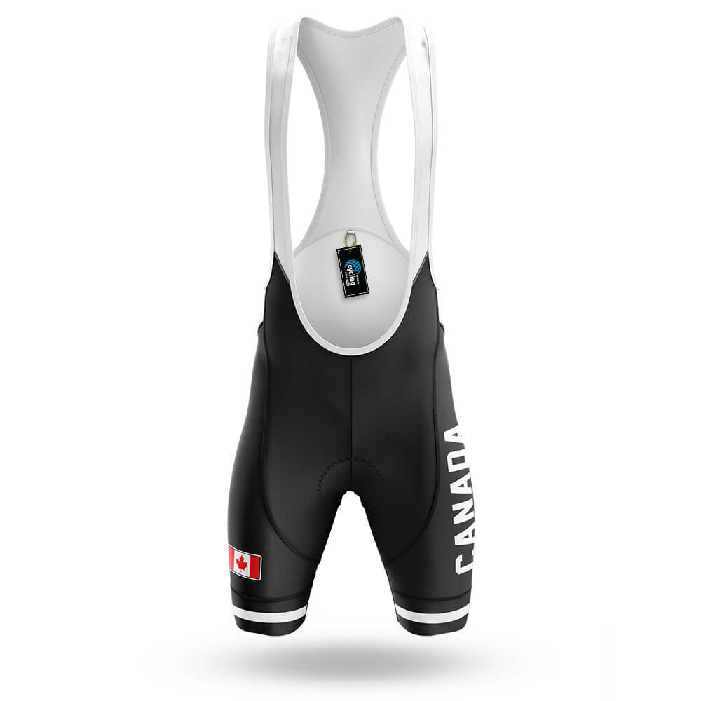 Canada S5 Black - Men's Cycling Kit-Bibs Only-Global Cycling Gear