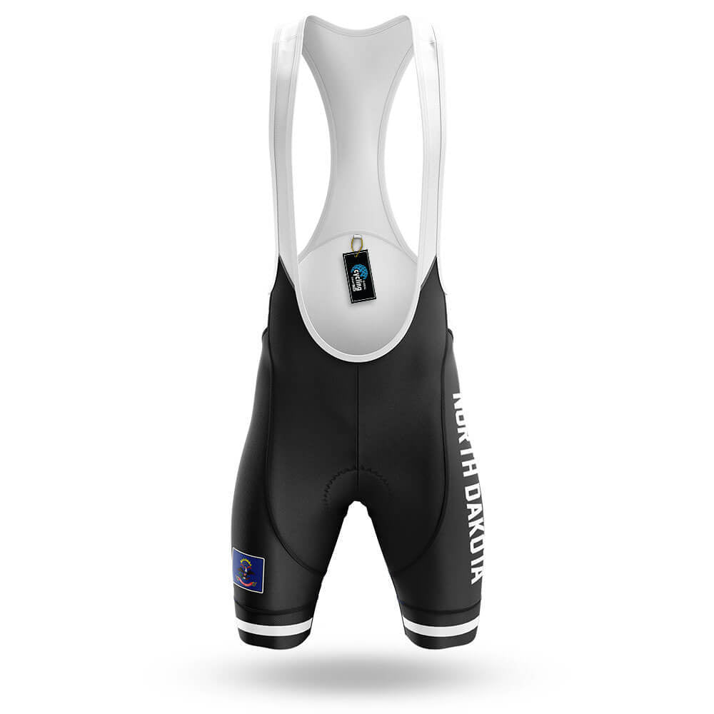 North Dakota S4 Black - Men's Cycling Kit-Bibs Only-Global Cycling Gear