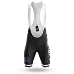 North Dakota S4 Black - Men's Cycling Kit-Bibs Only-Global Cycling Gear