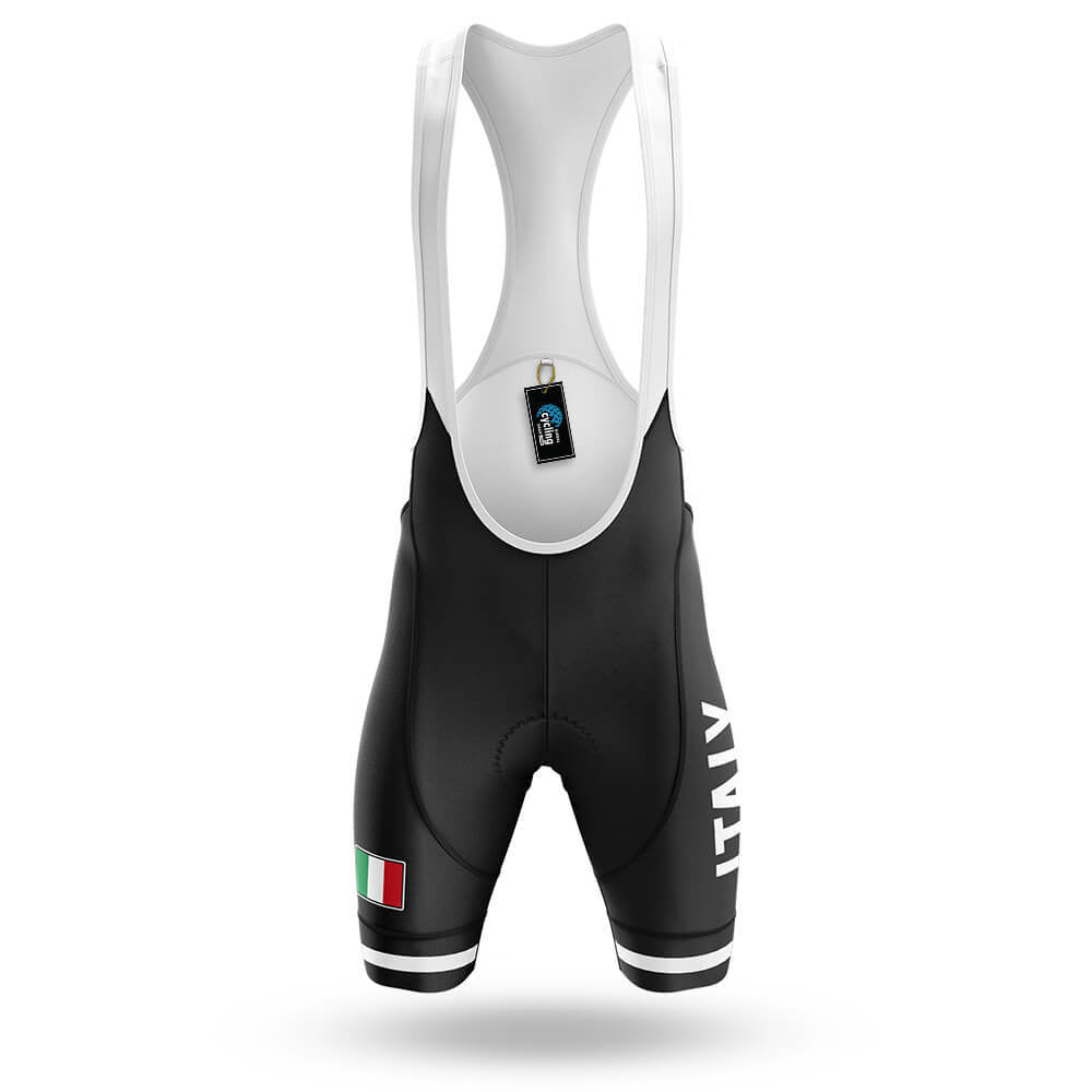 Italy S5 Black - Men's Cycling Kit-Bibs Only-Global Cycling Gear
