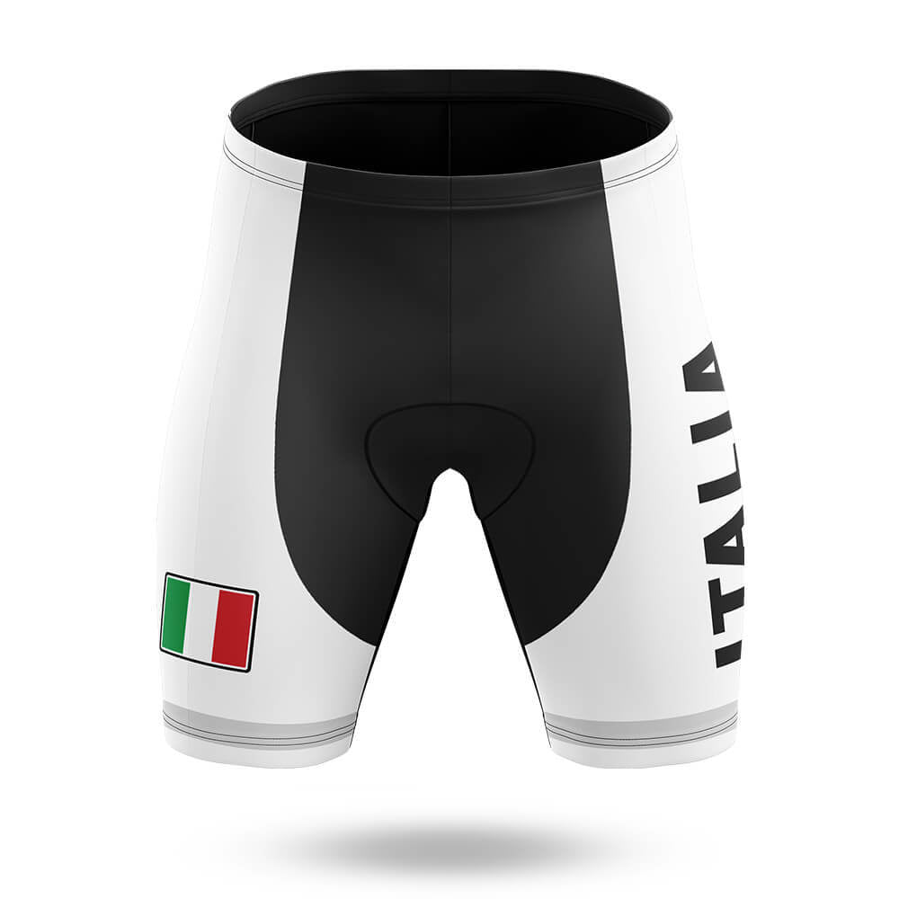 Italia S5 White - Women - Cycling Kit-Shorts Only-Global Cycling Gear