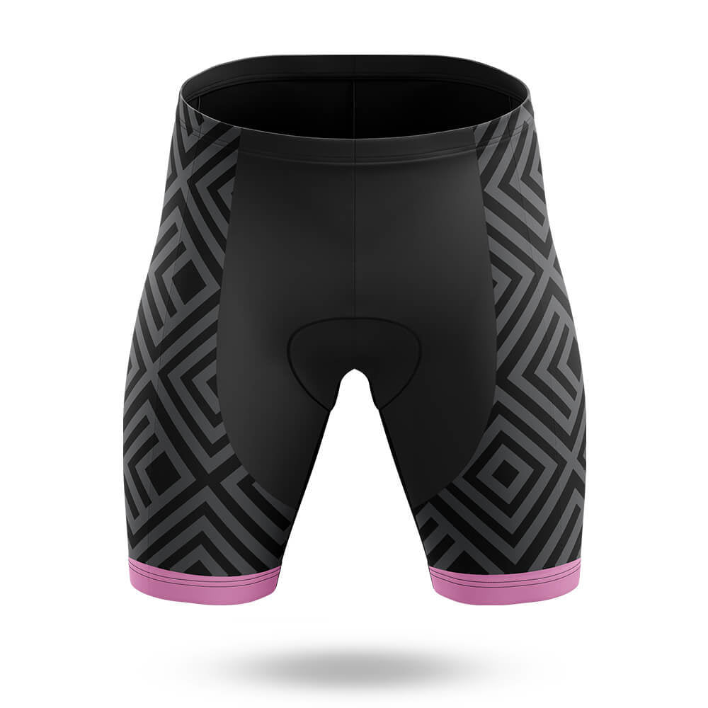 Pink Stripes - Women's Cycling Kit-Shorts Only-Global Cycling Gear
