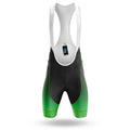 Green Gradient - Men's Cycling Kit-Bibs Only-Global Cycling Gear