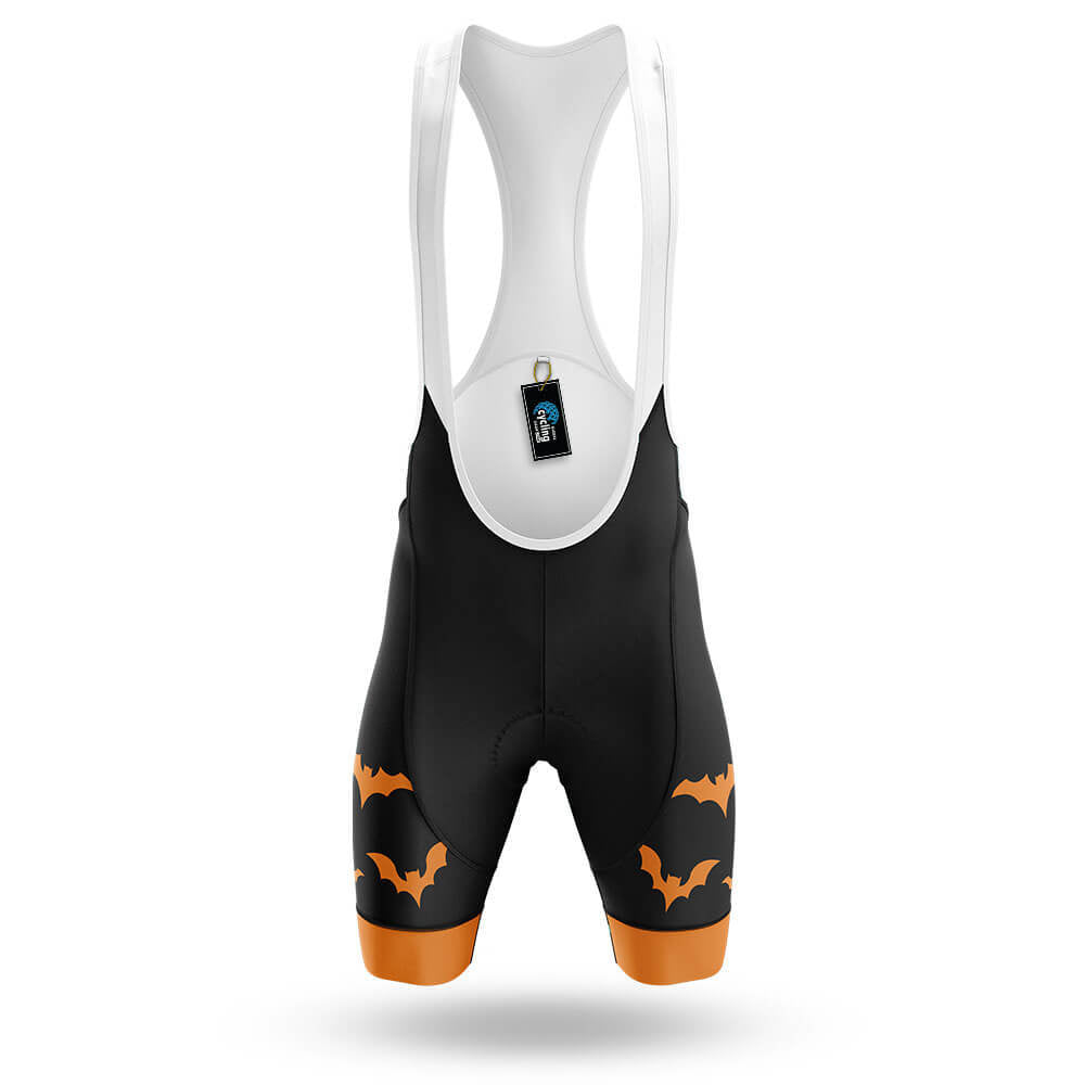 Pumpkin Face - Black - Men's Cycling Kit-Bibs Only-Global Cycling Gear