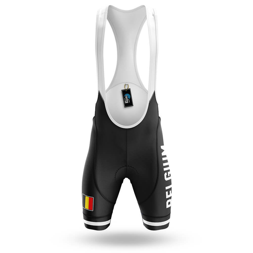 Belgium S5 Black - Men's Cycling Kit-Bibs Only-Global Cycling Gear