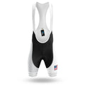 USA S7 - White - Men's Cycling Kit-Bibs Only-Global Cycling Gear