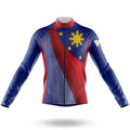 Philippines Flag - Men's Cycling Kit-Long Sleeve Jersey-Global Cycling Gear