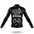 Pause My Strava V5 - Men's Cycling Kit-Long Sleeve Jersey-Global Cycling Gear