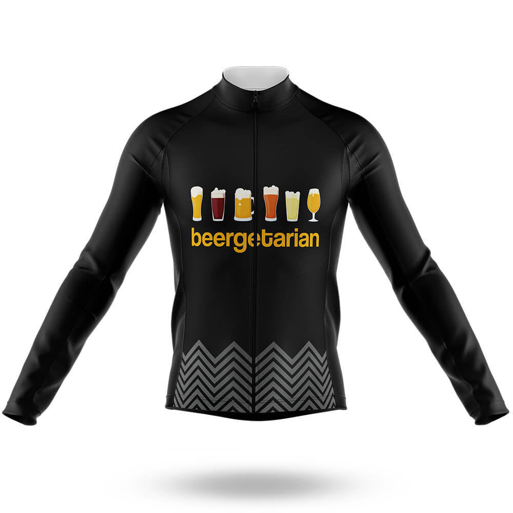 Beergetarian - Men's Cycling Kit-Long Sleeve Jersey-Global Cycling Gear