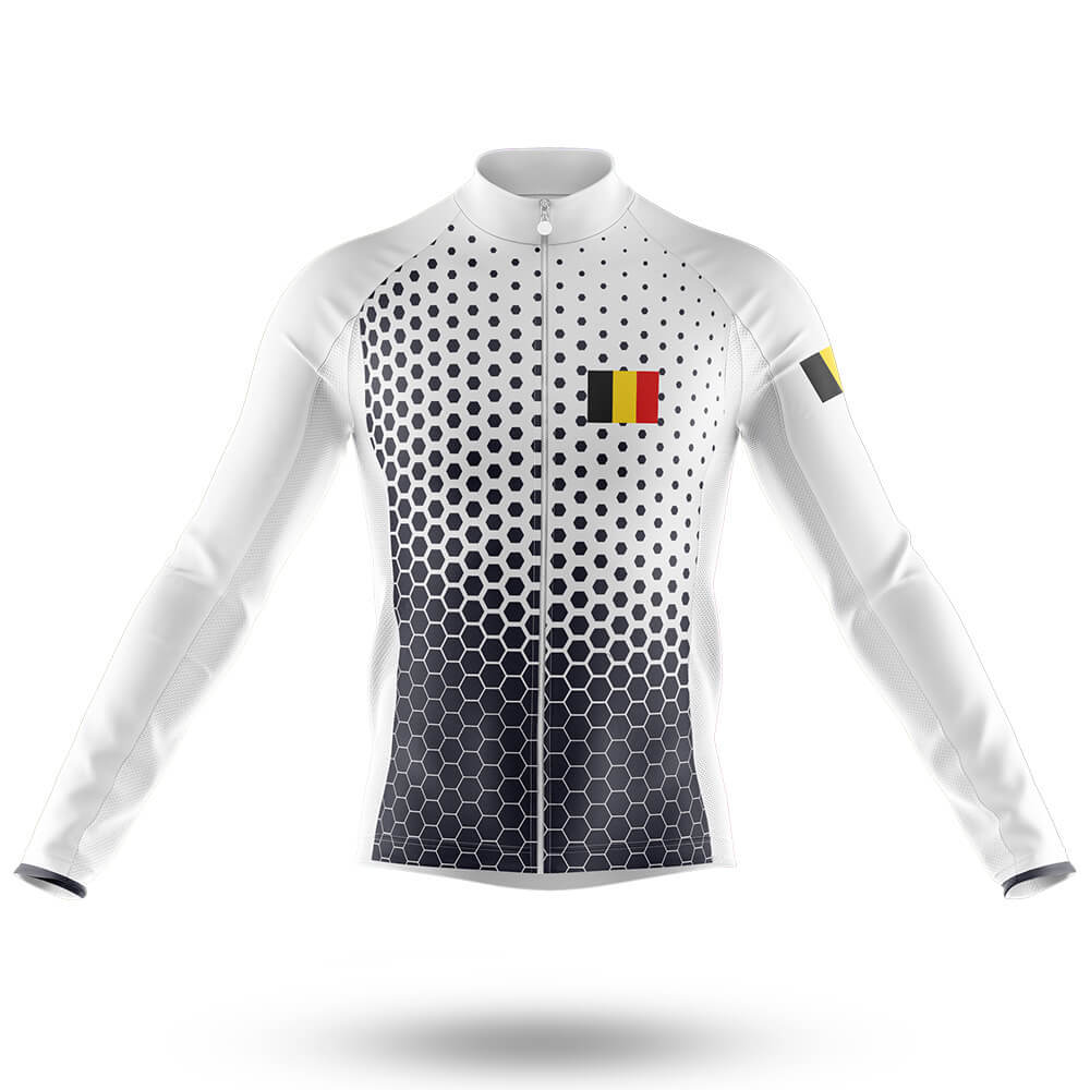 Belgium S15 - Men's Cycling Kit-Long Sleeve Jersey-Global Cycling Gear