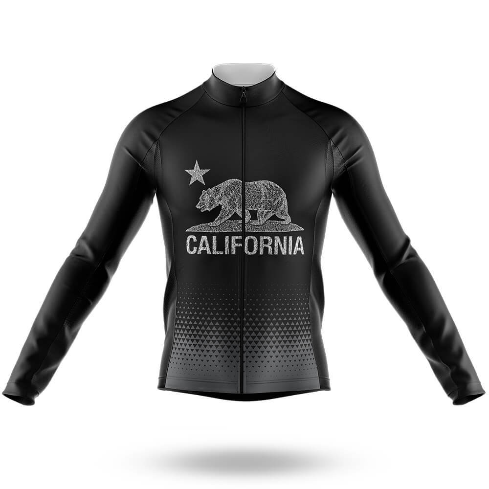 California Bear - Men's Cycling Kit-Long Sleeve Jersey-Global Cycling Gear