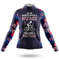 Cycling Nurse V4 - Women's Cycling Kit-Long Sleeve Jersey-Global Cycling Gear